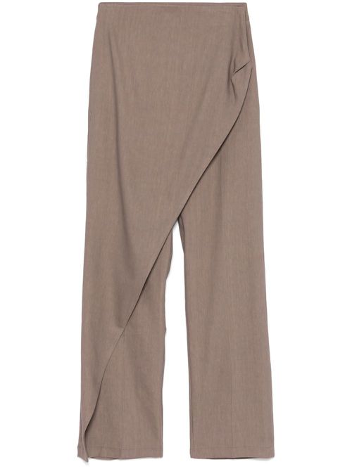 Layered trousers - Neutrals