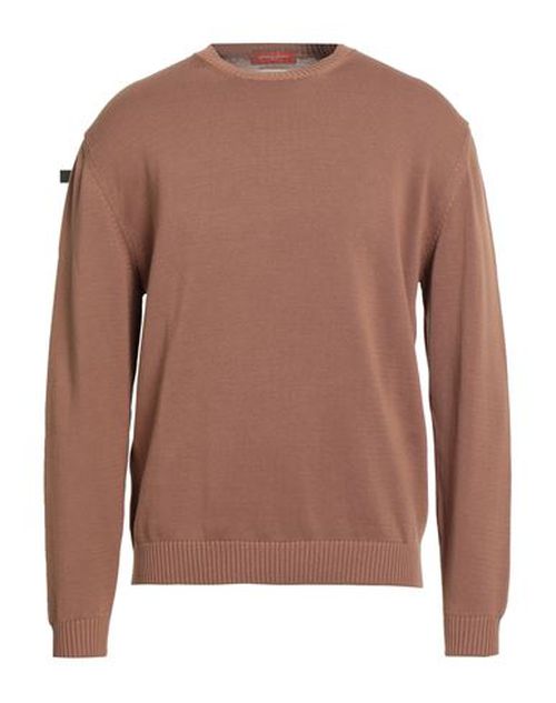 Man Sweater Brown Size L Cotton