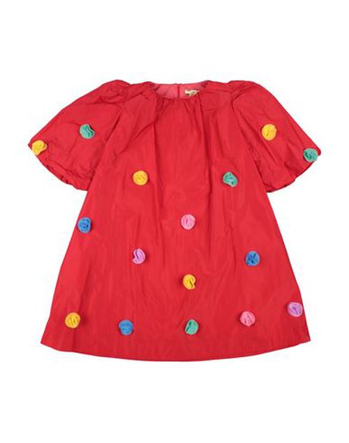 Kid Girl Kids' dress Red Size 10 Polyester