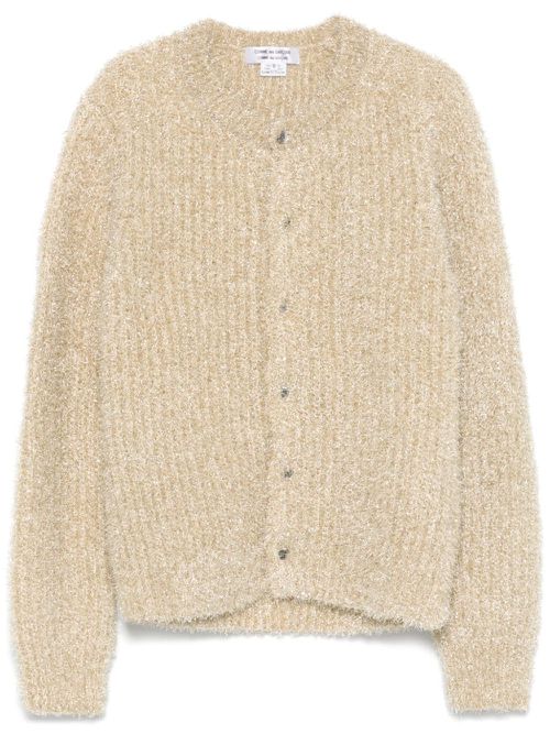 Lurex cardigan - Gold
