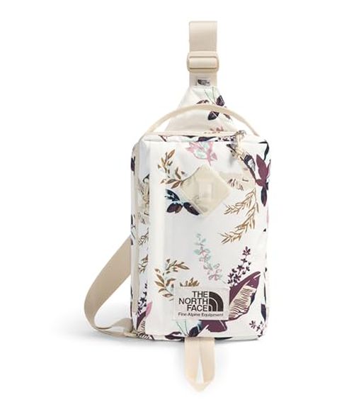 THE NORTH FACE Berkeley Field Bag, White Dune Leaf Toss Print, One Size