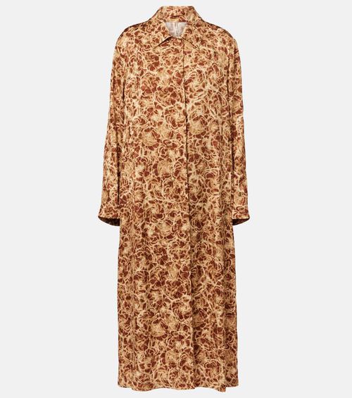 Leopard-print coat