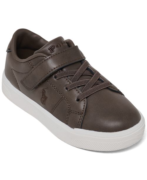 Toddler Kids Sutton Fastening Strap Sneakers from Finish Line - Chocolate Brown