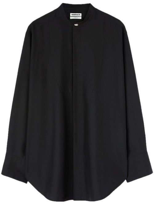 Thursday P.M. silk shirt - Black