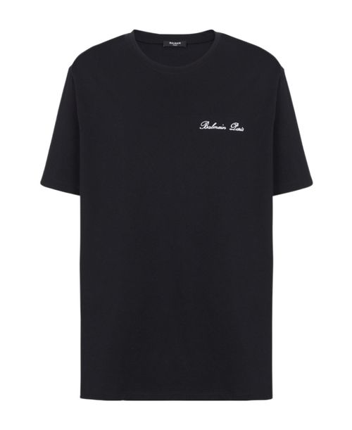 Balmain signature T-shirt