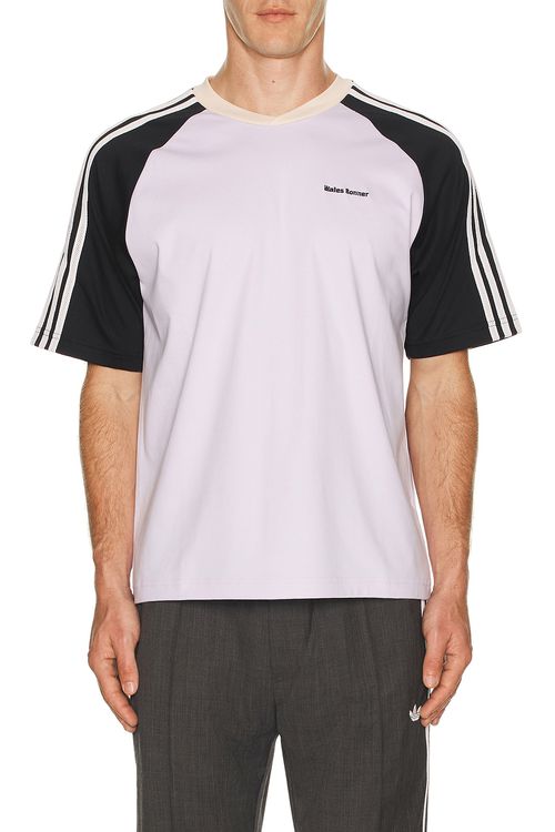 Adidas by Wales Bonner Football Tee in Lavender