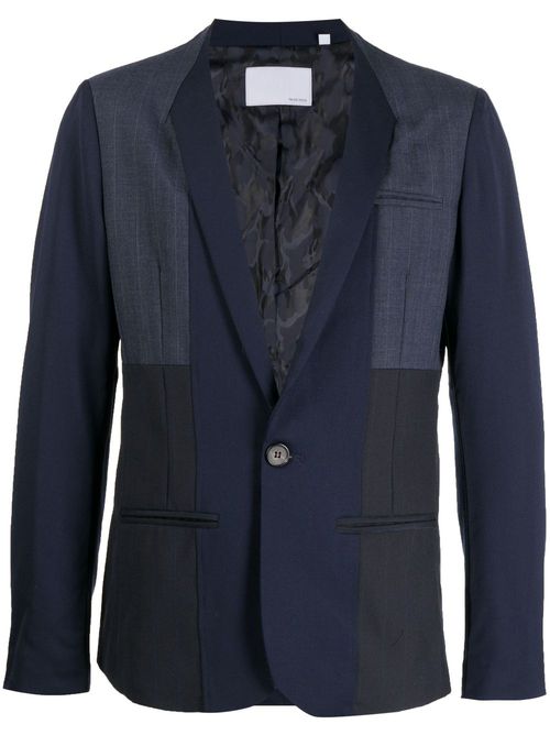The Martel single-breasted blazer - Blue