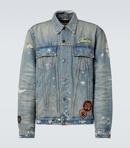 Vintage Pegasus distressed denim jacket