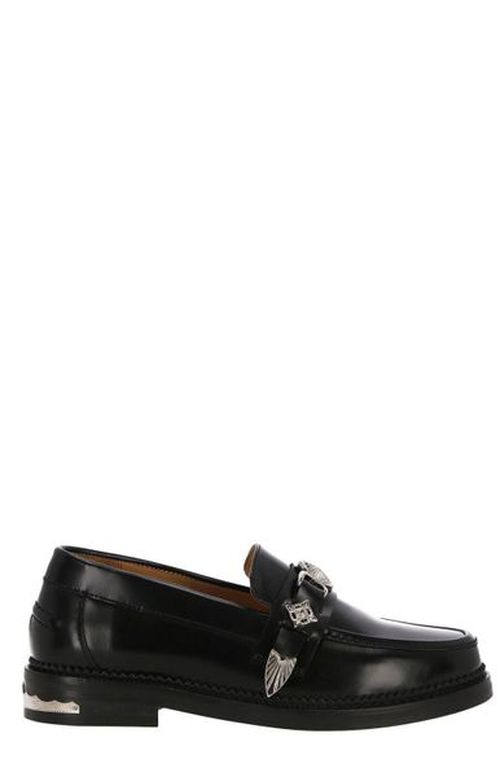 Toga Pulla | Toga Pulla Stud Embellished Round Toe Loafers Toga Pulla | Toga Pulla Stud Embellished Round Toe Loafers