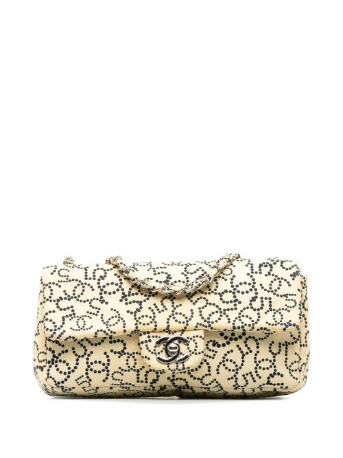 2005-2006 CC Nº5 flap shoulder bag - Neutrals