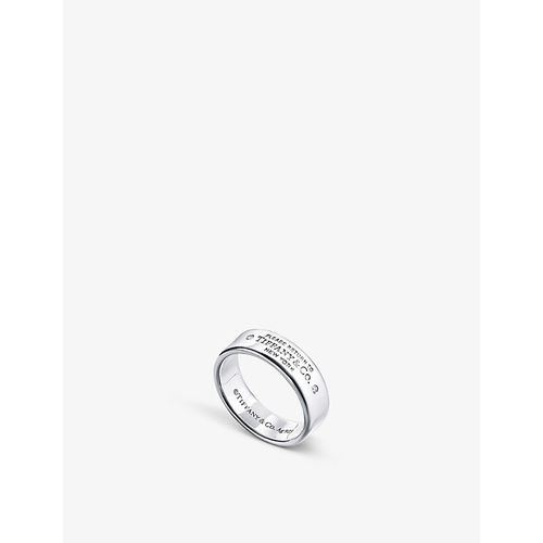 Womens Silver Return to Tiffany Diamond and Sterling-silver Ring