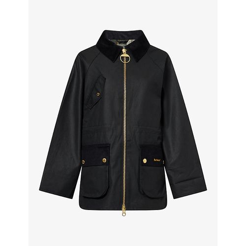 Womens Treeton Waxed-Cotton Jacket
