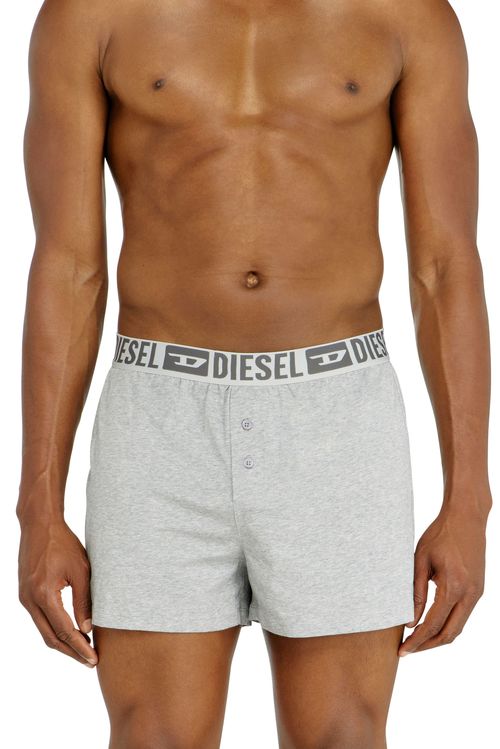 Two-pack boxer shorts in stretch cotton - Boxer briefs - Man - Grey