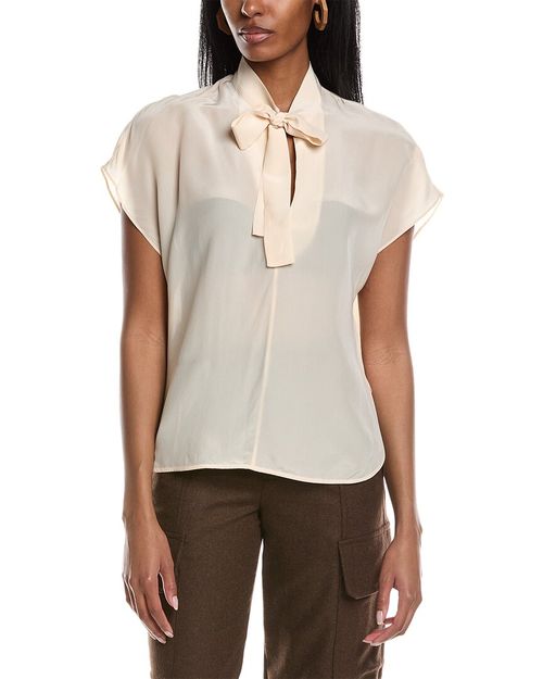 Ashley Silk-Blend Blouse