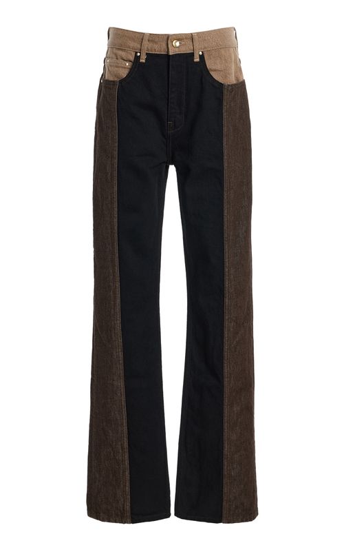 Jane Rigid Mid-Rise Straight-Leg Jeans - Moda Operandi