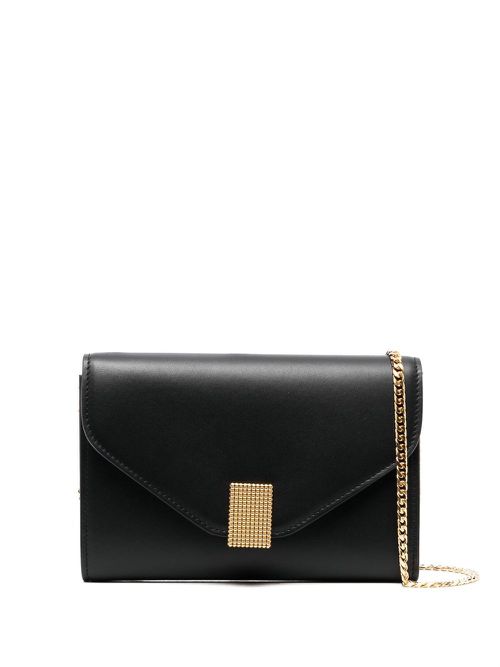 Polished-finish tote bag - Black