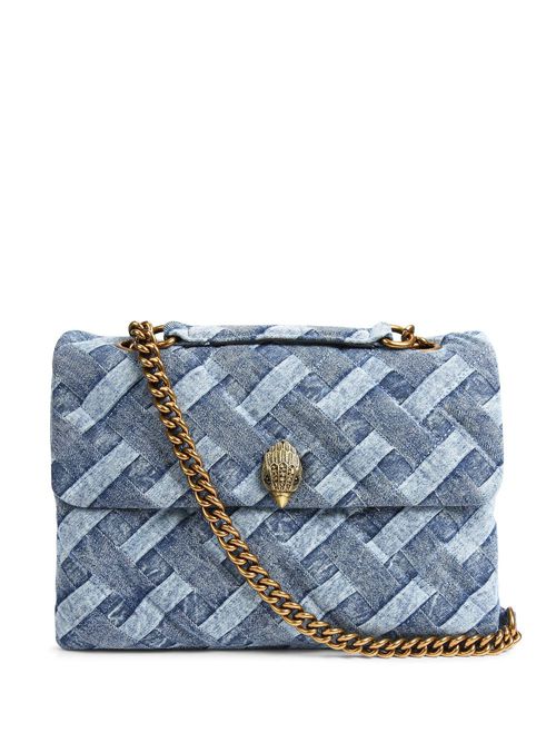 Large Kensington Soft denim shoulder bag - Blue