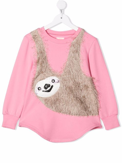 Lazy Laura sloth dress - Pink