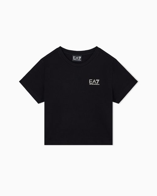 Core Identity Girl stretch-cotton crew-neck T-shirt