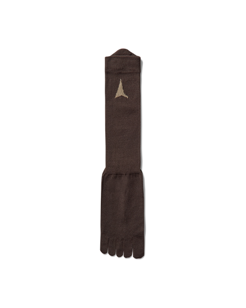 ROA Paws Five Fingers Socks Brown Underwear Unisex