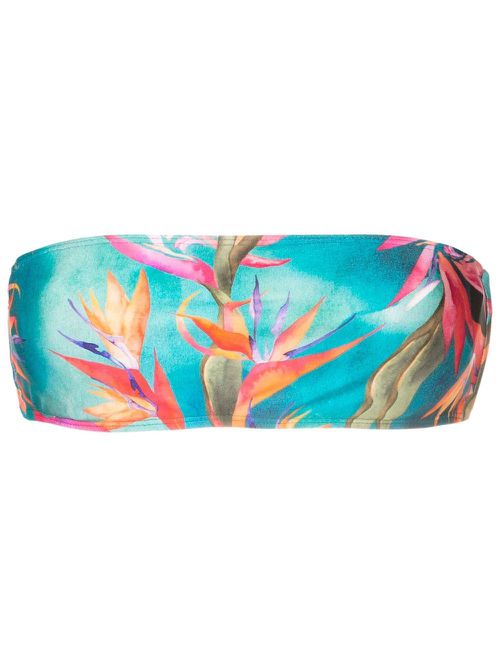 Bajja strapless bikini top - Blue