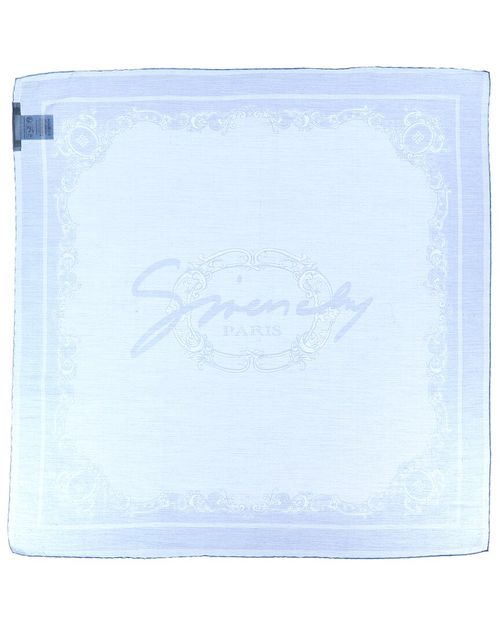 Small Square Cotton & Silk Scarf
