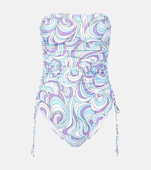 Sydney strapless shoulder swimsuit