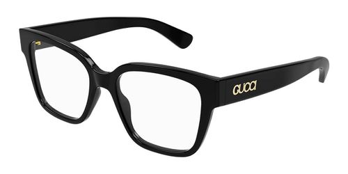 Gucci GG1791O 001 Women’s Eyeglasses Black Size 51 (Frame Only) - Blue Light Block Available