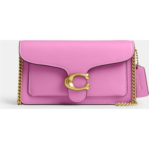 Coach Tabby Chain Leather Clutch Bag