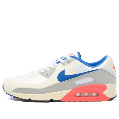 Air Max 90 Qs Ultramarine Sneaker in Light Base Grey/Sport Royal/Coconut Milk