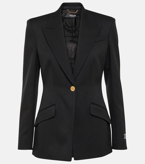 Versace Heritage wool-blend tweed jacket