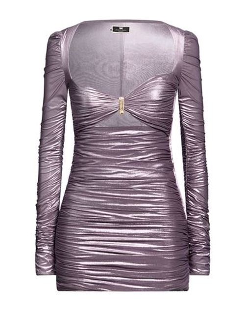 Woman Mini dress Lilac Size 2 Polyamide, Elastane