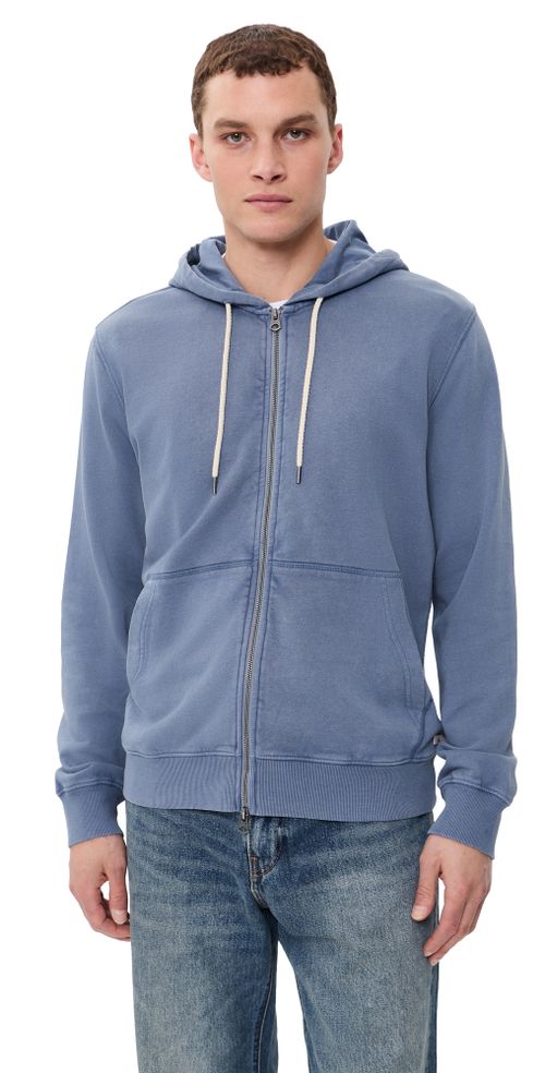 Oceanside Fleece Zip Hoodie Blue Creek