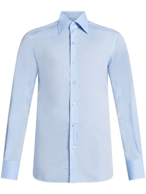 Cotton shirt - Blue