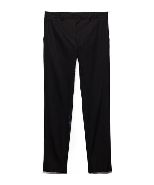 Stretch poplin pants