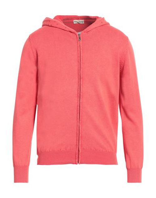 Cashmere Company Man Cardigan Coral Size 40 Cotton