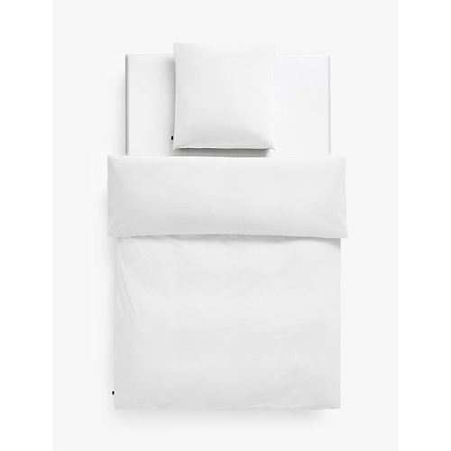 White Organic White Cotton Duo Duvet Cover