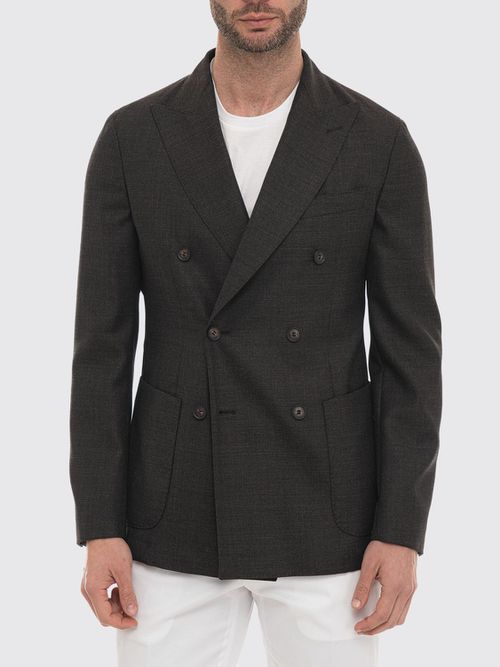 Blazer Men color Brown