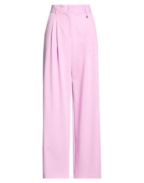 Woman Pants Pink Size M Polyester, Viscose, Elastane