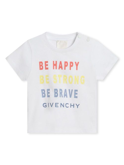 Logo-print cotton T-shirt - White