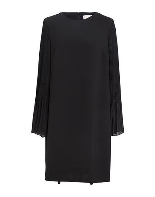 Woman Mini dress Black Size 10 Polyester, Elastane