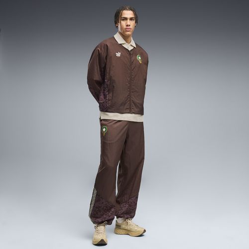 PUMA x MOROCCO x SALEHE BEMBURY Men's KING Track Pants in Brown