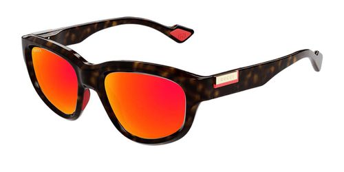 Gucci GG1622S 002 Men's Sunglasses Tortoiseshell Size 53