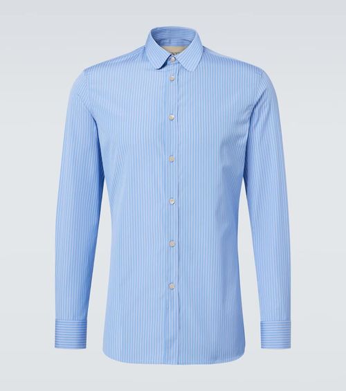 Striped cotton shirt