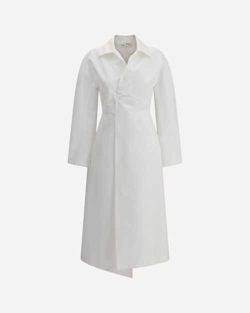ALAÏA Wrap-style midi Dress Female 36