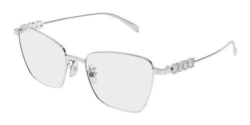Gucci GG1807O 004 Women’s Eyeglasses Silver  54 - Blue Light Block Available