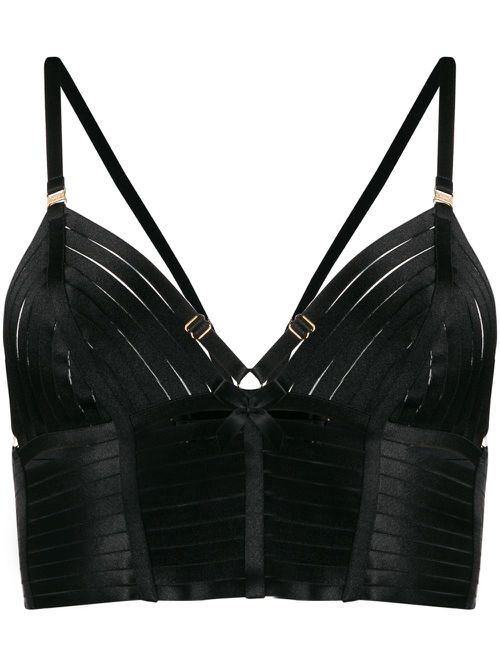 Multi-strap bra - Black