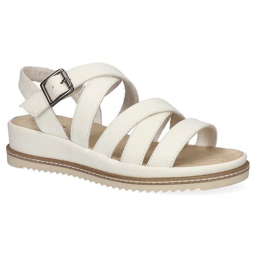 Easy Street Madeline Women's Wedge Platform Sandals, : , White