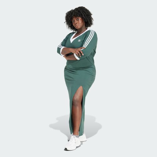 chinese dress ladies adidas Adicolor Classics 3-Stripes Maxi Dress