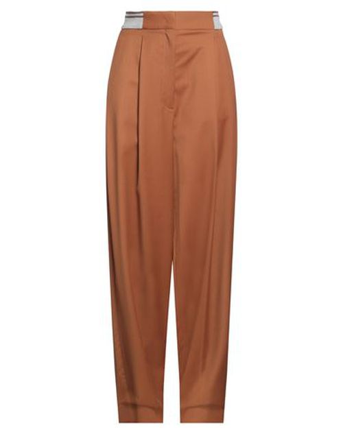 Fabiana Filippi Woman Pants Tan Size 10 Virgin Wool